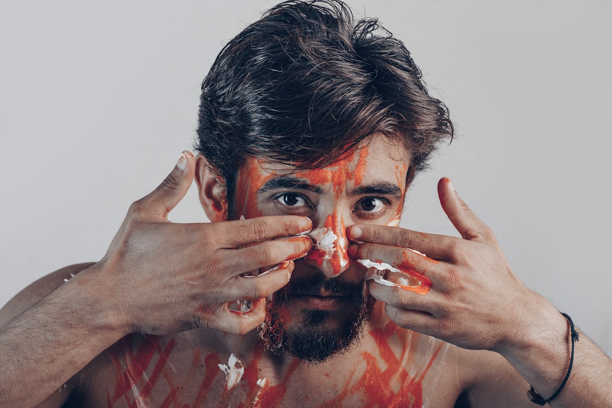 Soins du visage masculin